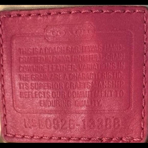 Coach Two-Tone Pink Crossbody Bag - Picture 13 of 14